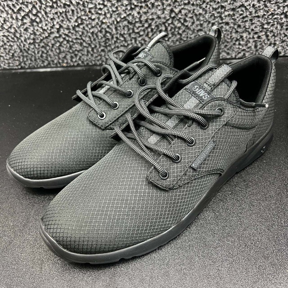 DVS Premiere 2.0 Skateboarding Shoes Men‎ 11.5 Black Gray Lace Up DVF0000245